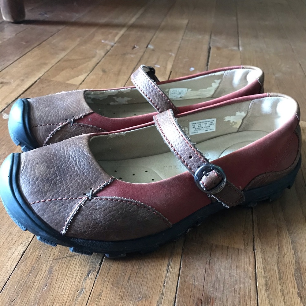 Keen Leather Mary Janes